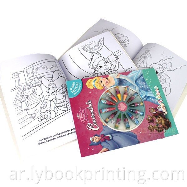 الجملة مخصصة منخفضة MOQ DIY Magic English Water Kids Learning Drawing Coloring Paint Book Printing Set for Children